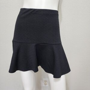 NWT Aeropostale Black Circle Skater Short Skirt Size XL